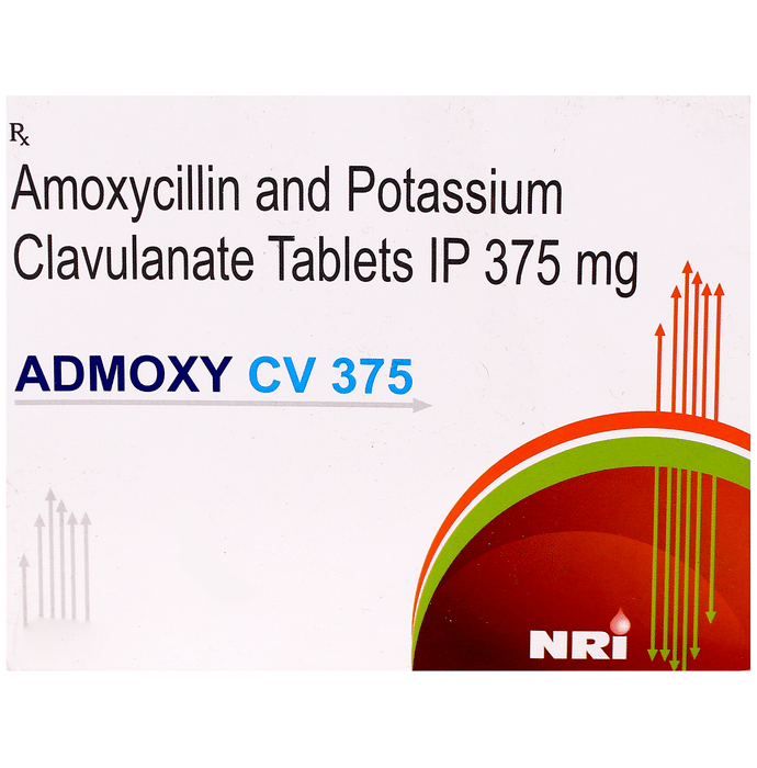 Admoxy CV 375 Tablet