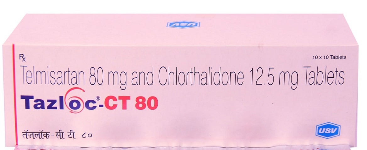 Tazloc CT 80mg/12.5mg Tablet 10s