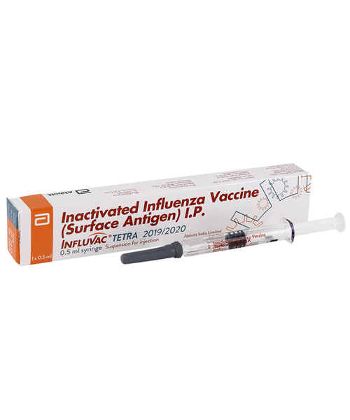 इन्फ्लुवैक टेट्रा वैक्सीन 0.5 एमएल