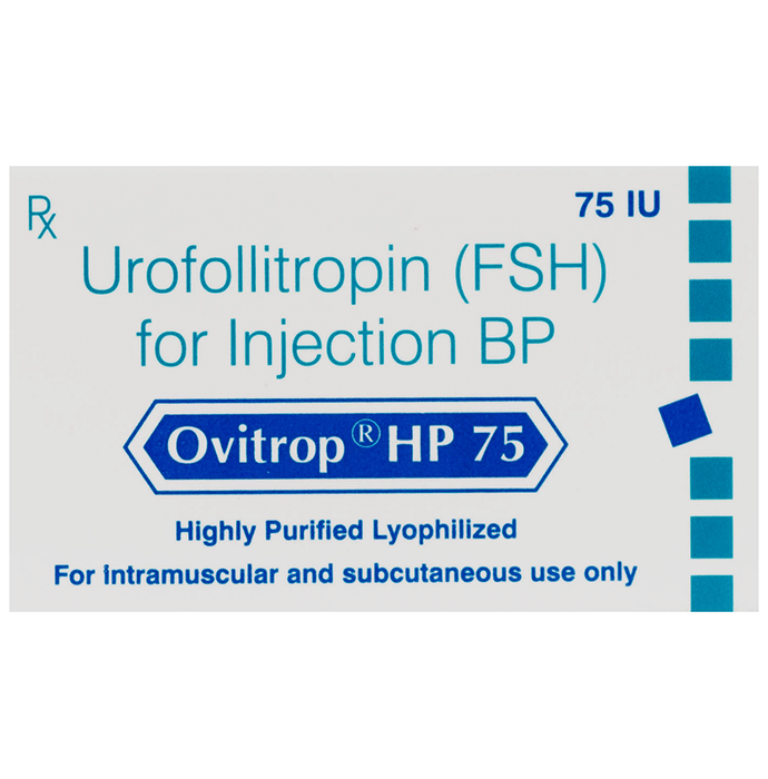 ओविट्रोप एचपी 75आई.यू इंजेक्शन