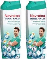 Navratna Cool Active Deo Talc 200 gm