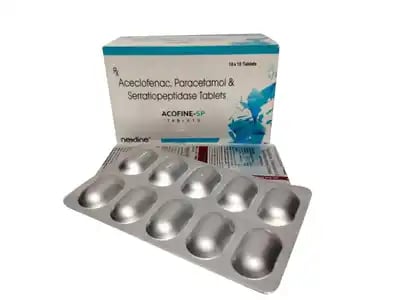 एकोफाइन एसपी टैबलेट 10एस