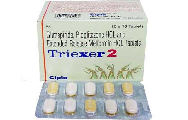 Triexer 2mg/500mg/15mg Tablet ER