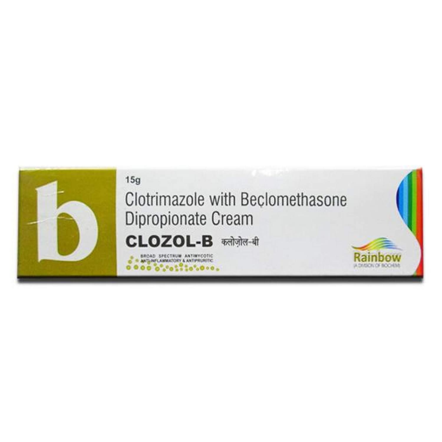 Clozol B 0.025/1%w/w Ointment 15gm
