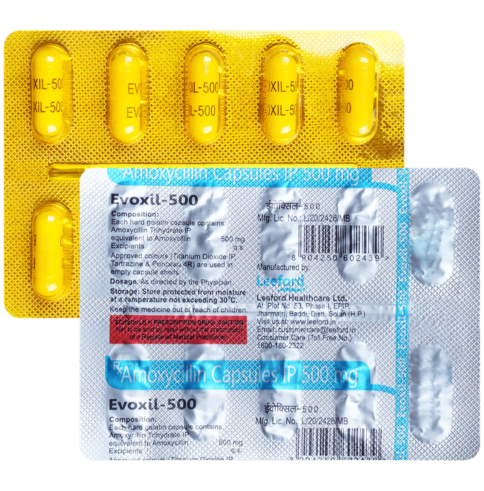 Evoxil 500mg Capsule 10s