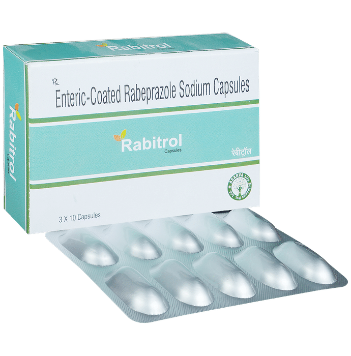 रैबिट्रोल 20mg कैप्सूल