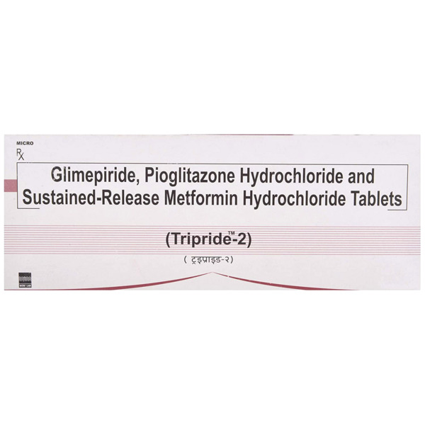Tripride 2mg/500mg/15mg Tablet SR 15s
