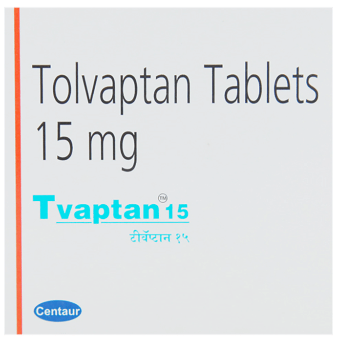 Tvaptan 15mg Tablet 4s