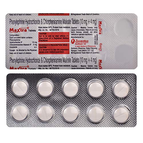 Maxtra 4mg/10mg Tablet 10s