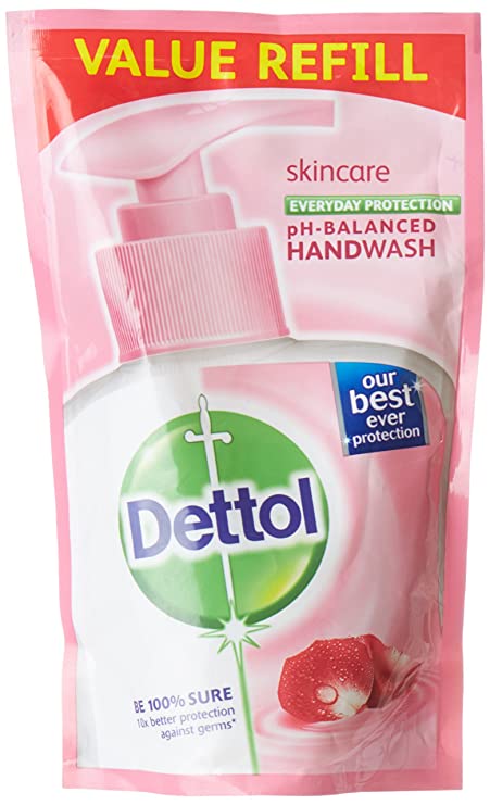 Dettol Skin Care Liquid Soap 200 ml Pouch