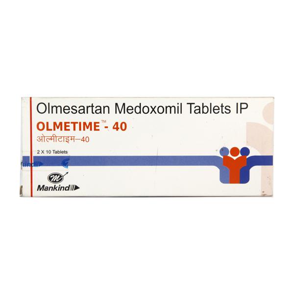Olmetime 40mg Tablet 10s