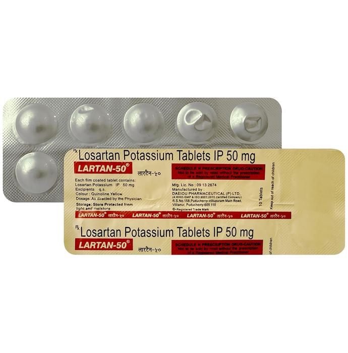 Lartan 50 Tablet