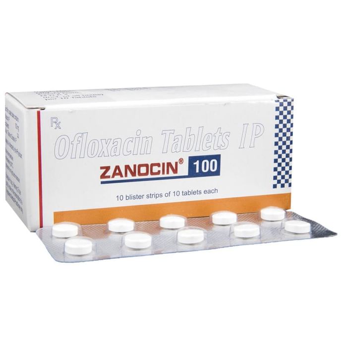 Zanocin 100mg Tablet 10s
