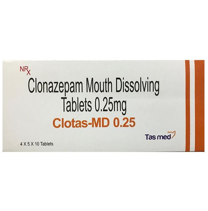 Clotas-MD 0.25 Tablet 10s