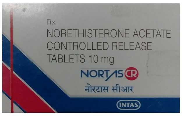 नॉर्टास सीआर टैबलेट 10s के बा