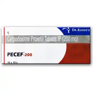 Pecef 200mg Tablet 10s