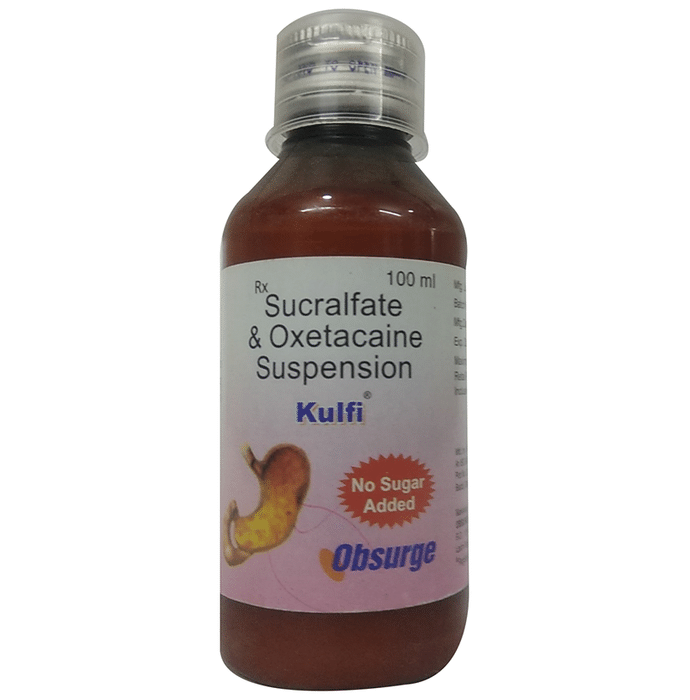 Kulfi 1000 mg/20 mg Syrup