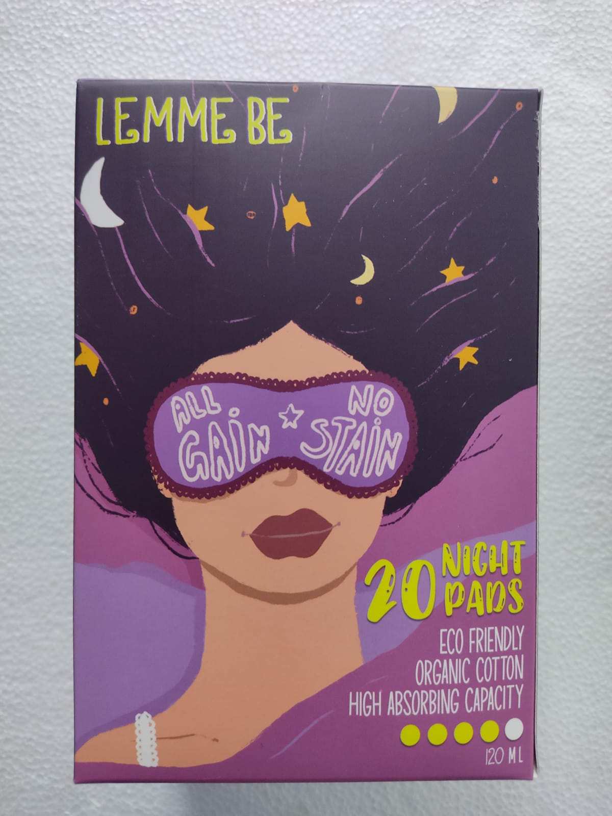 Lemme Be Night Sanitary Pads For Women 20s