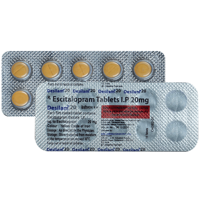 देसिलम 20 मिलीग्राम के गोली बा