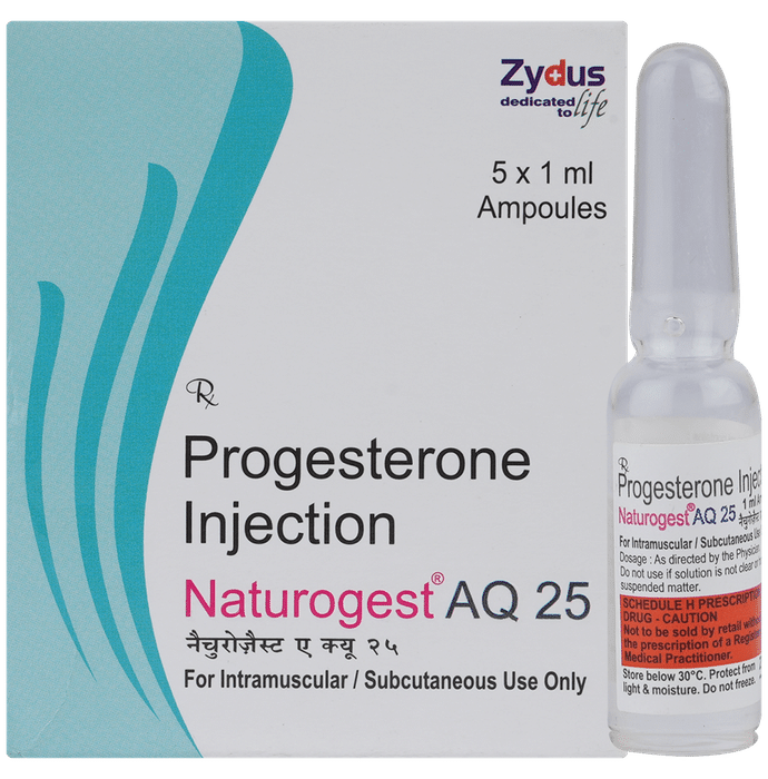 Naturogest AQ 25mg Injection