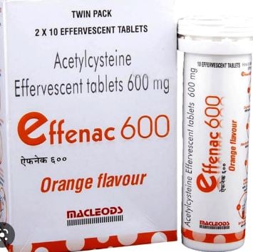 एफ़ेनाक 600एमजी टैबलेट 10एस