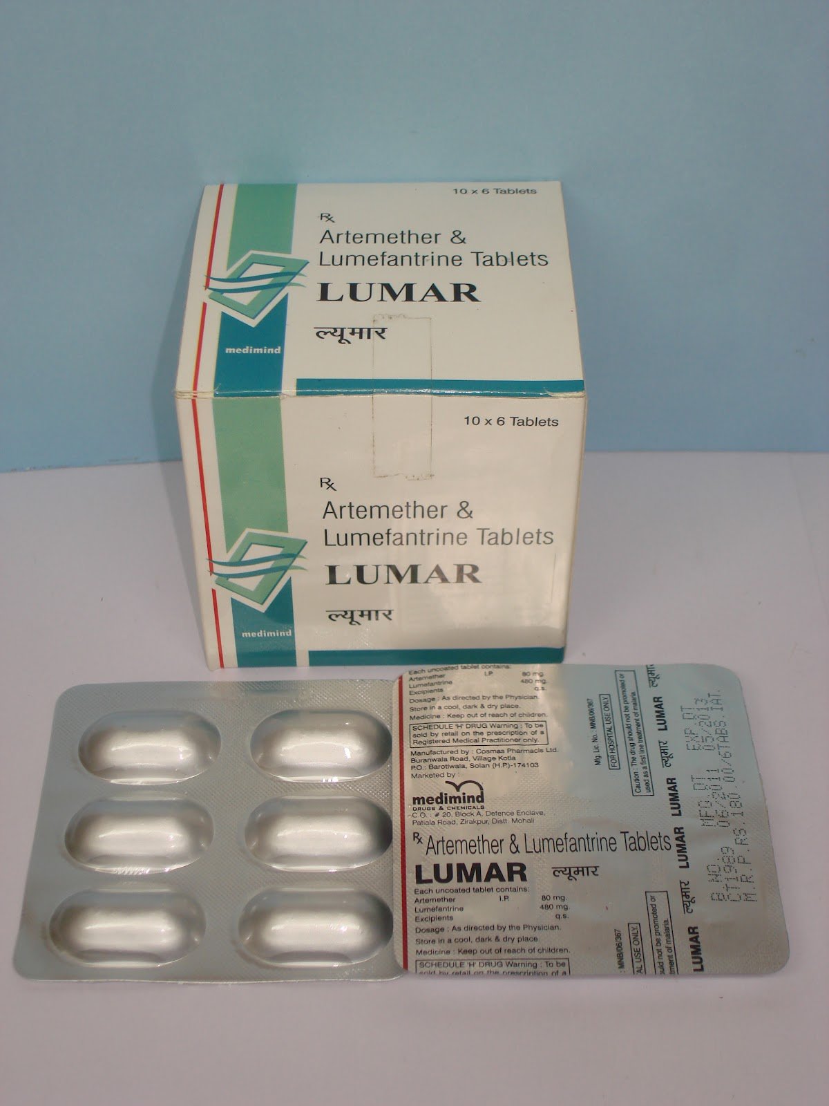 Lumar 80mg/480mg Tablet