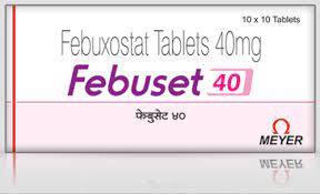 फेबुसेट 40 टैबलेट 10s के बा