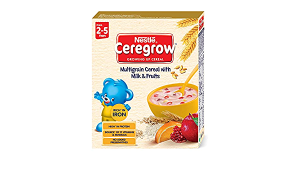 Ceregrow Multigrain Milk & Fruit 300gm