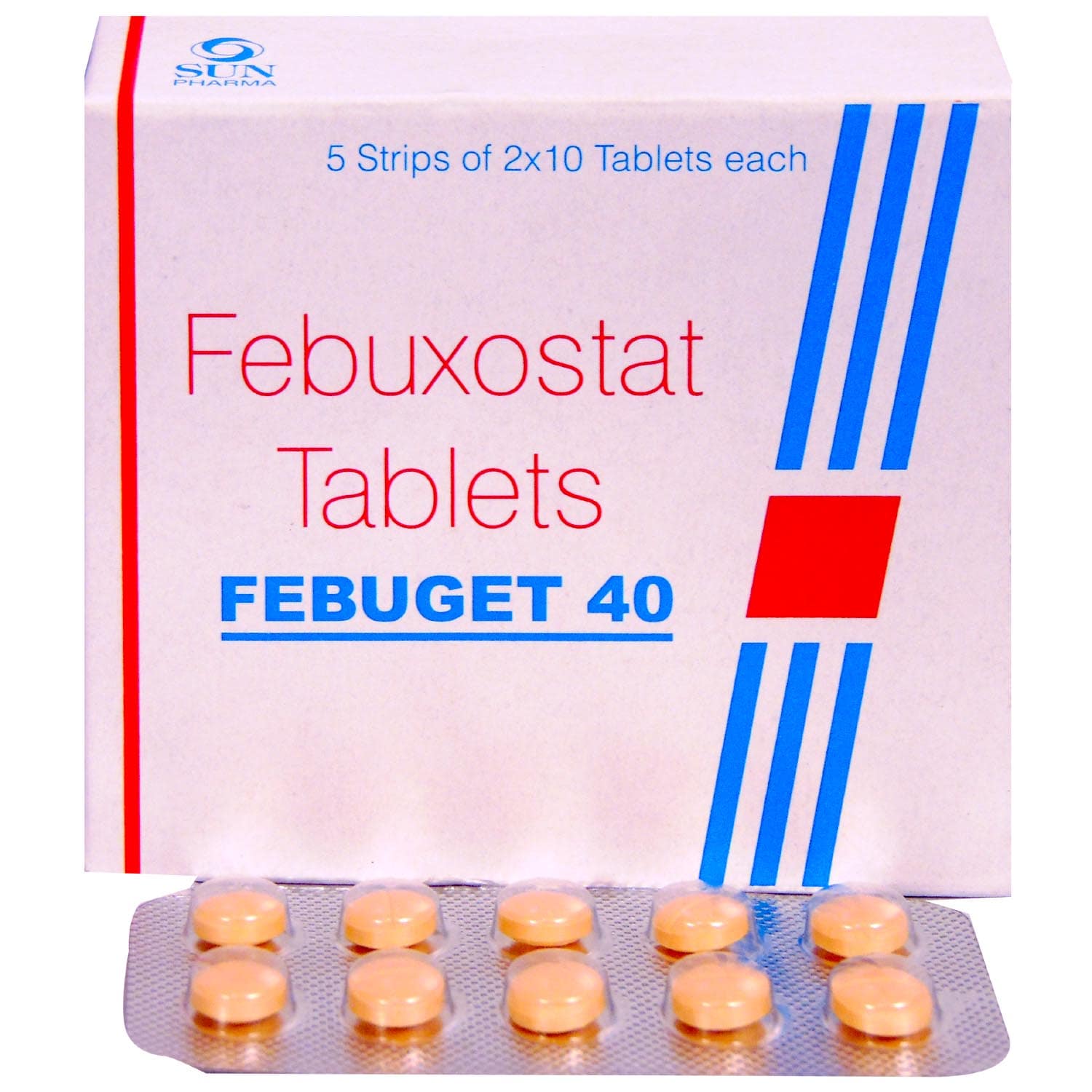 Febuget 40mg Tablet 15s