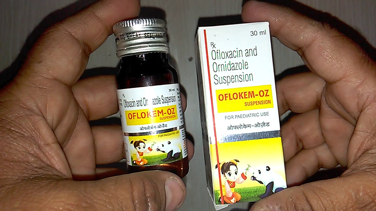 ओफ्लोकम ओजेड सिरप के बा