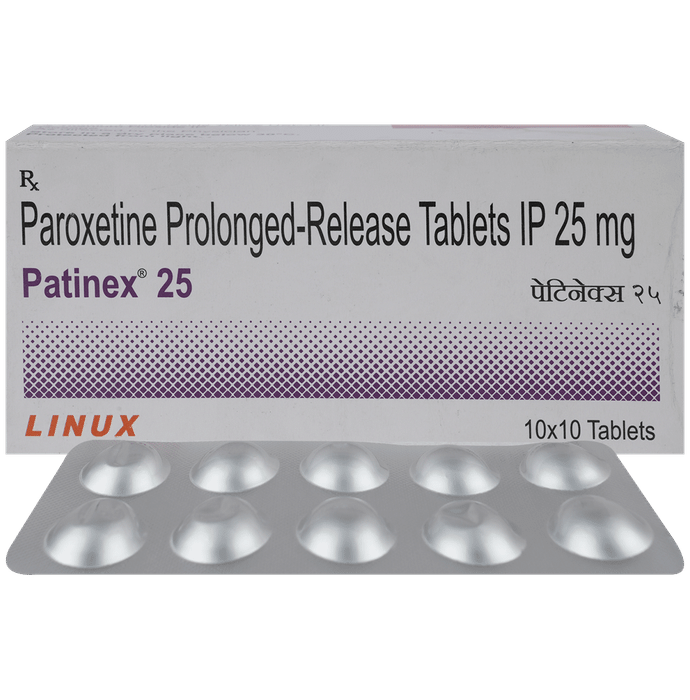 Patinex 25mg Tablet 10s