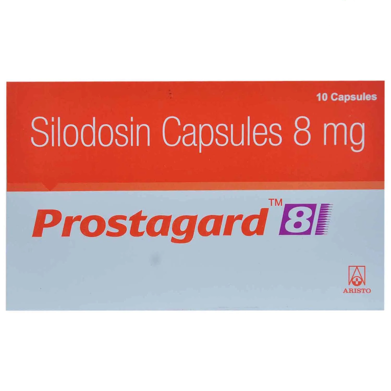 प्रोस्टागार्ड 8mg कैप्सूल 10s के बा