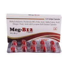 Meg B12 Capsule 10s