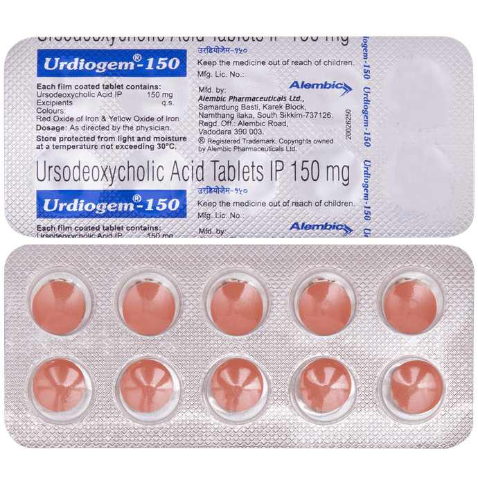 Urdiogem 150 Tablet