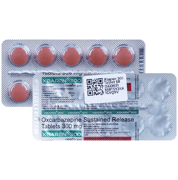 Xbaren 300mg Tablet SR 10s