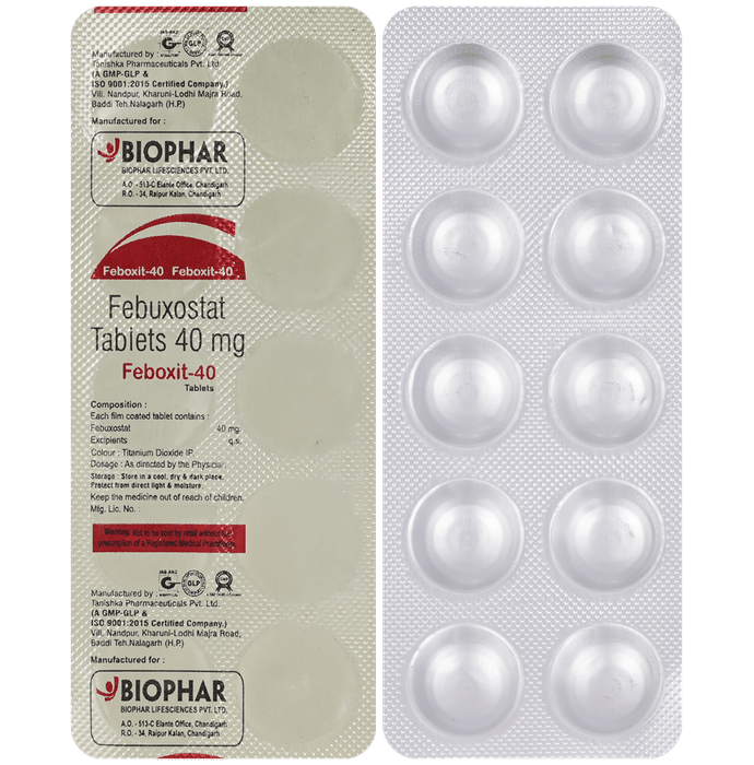 फेबोक्सिट 40 टैबलेट