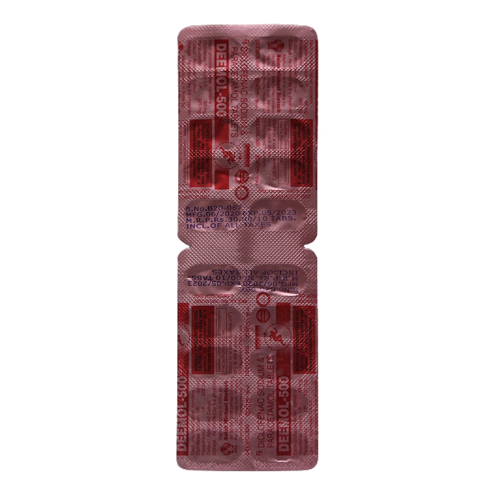 Deemol 50mg/325mgTablet