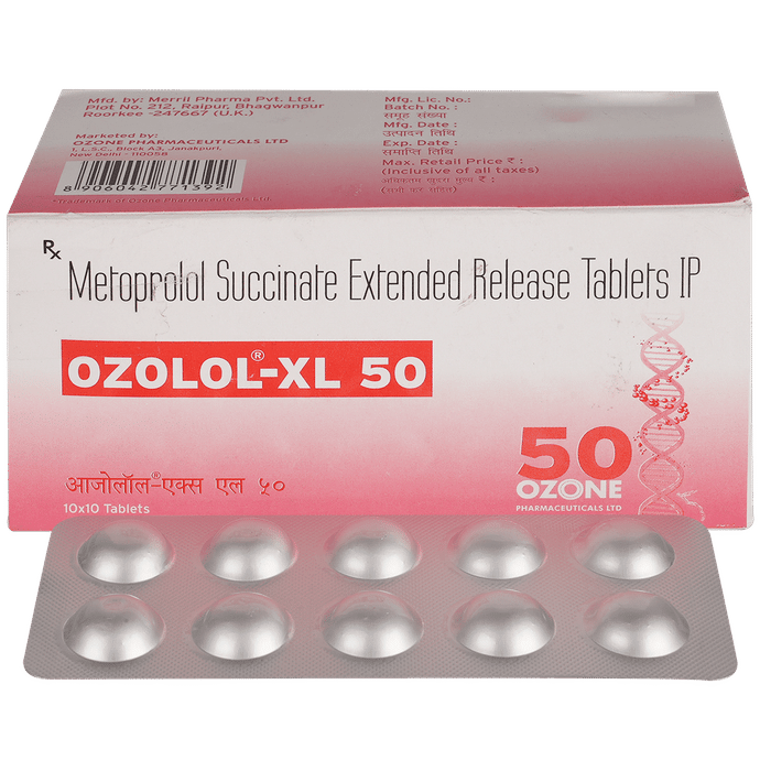Ozolol 50mg Tablet XL