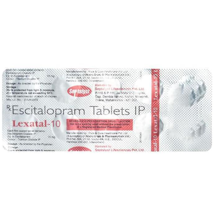 Lexatal 10mg Tablet