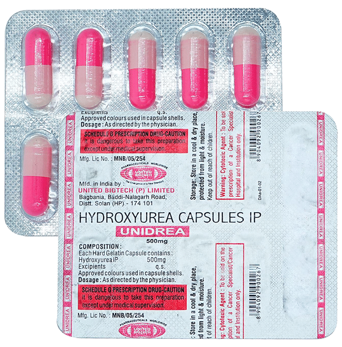 Unidrea 500mg Capsule