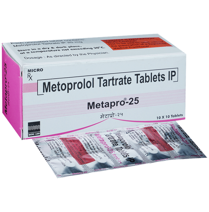 Metapro 25mg Tablet 10s