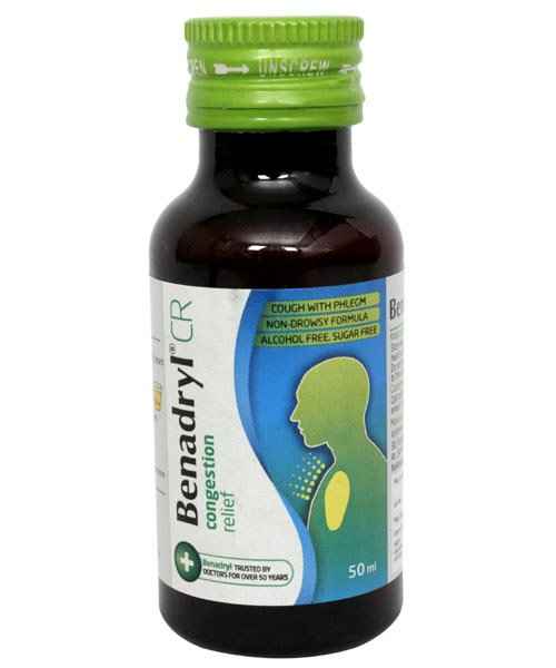 Benadryl CR Syrup 50ml