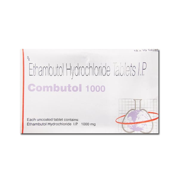 Combutol 1000mg Tablet 10s