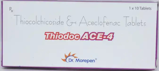 Thiodoc Ace 4mg Tablet 10s
