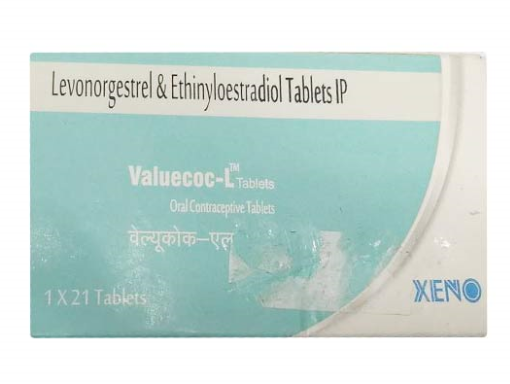 वैल्यूकॉक-एल 0.03mg/0.15mg टैबलेट