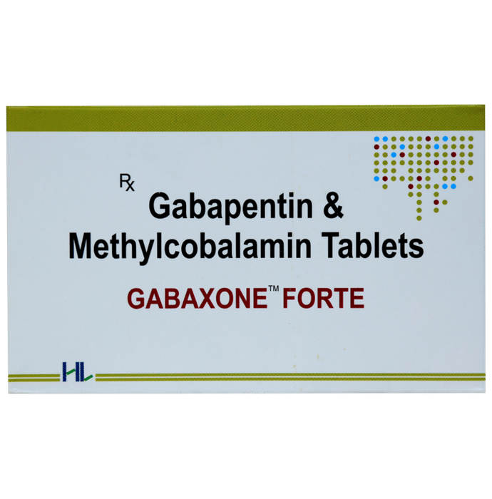 Gabaxone Forte 300mg/0.5mg Tablet