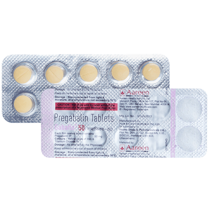 Gabafix 50 Capsule