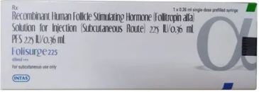 Folisurge 225IU Injection 1s