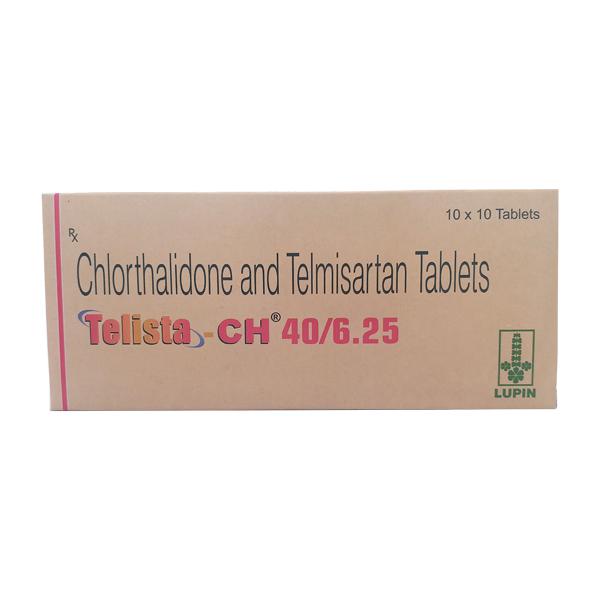 Telista-CH 40/6.25 Tablet 10s