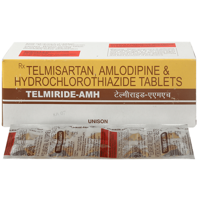 Telmiride AMH 40mg/5mg/12.5mg Tablet 10s